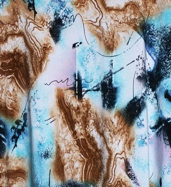 #Bruine en blauwe top T4 (komt overeen met T54) – photo 4